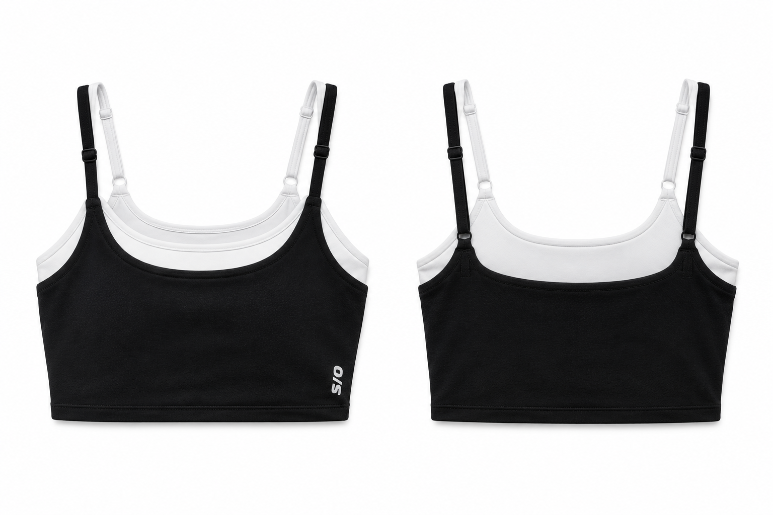 Doubles Bra - Black
